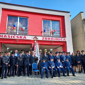 V Kolačíne slávnostne otvorili zrekonštruovanú hasičskú zbrojnicu 