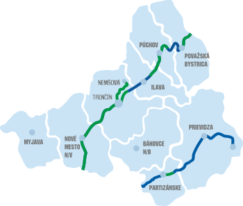 tsk vybudoval 75,4 km cyklotras