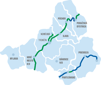 tsk vybudoval 90 km cyklotras
