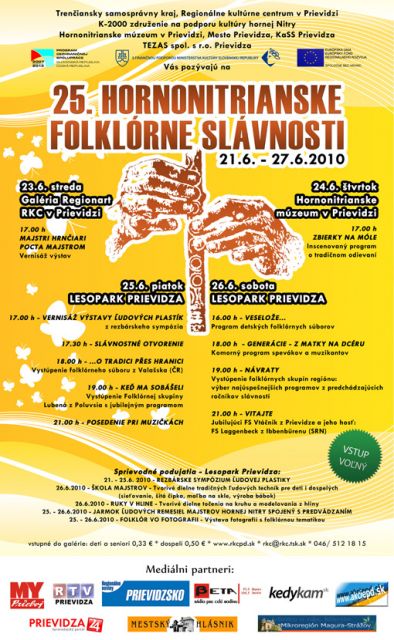 25.hornonitrianske folklorne slavnosti
